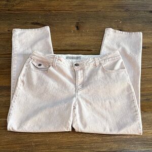 Chico's light pink Ankle & Cropped Jeans